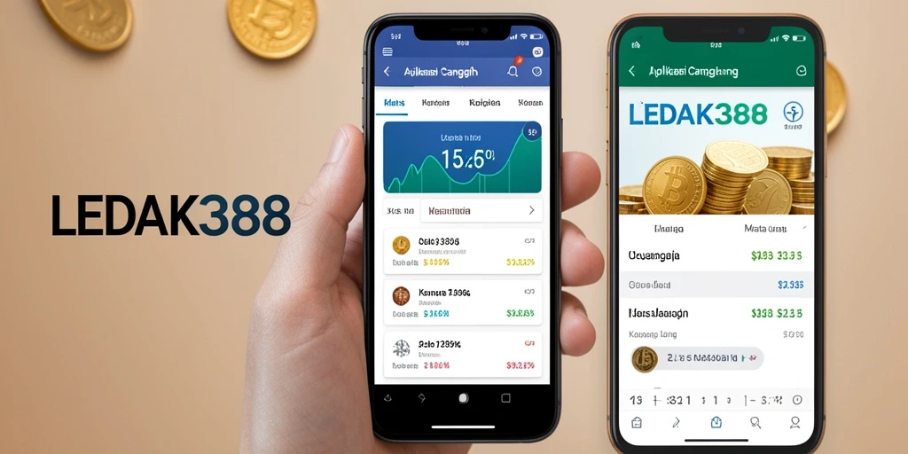 Antarmuka LEDAK388 yang intuitif dan informatif untuk kurs mata uang.