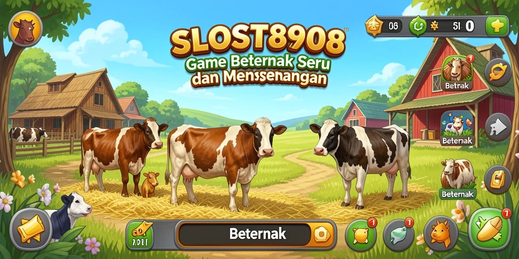 Tampilan antarmuka SLOST8808 yang interaktif dan menyenangkan.